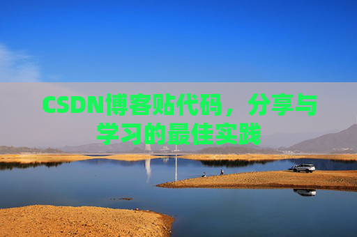 CSDN博客贴代码，分享与学习的最佳实践