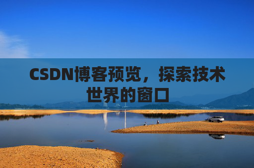 CSDN博客预览，探索技术世界的窗口